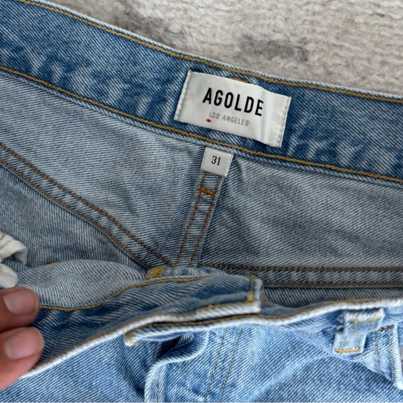 Agolde Size 31 Denim Shorts - Picture 2 of 4